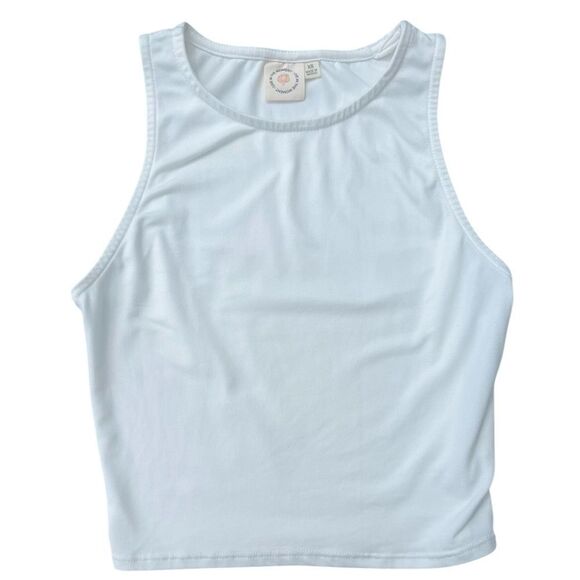 NWOT White Crop Top - Picture 7 of 9